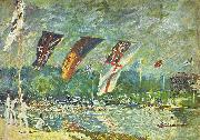 Alfred Sisley Regatta in Molesey oil painting on canvas